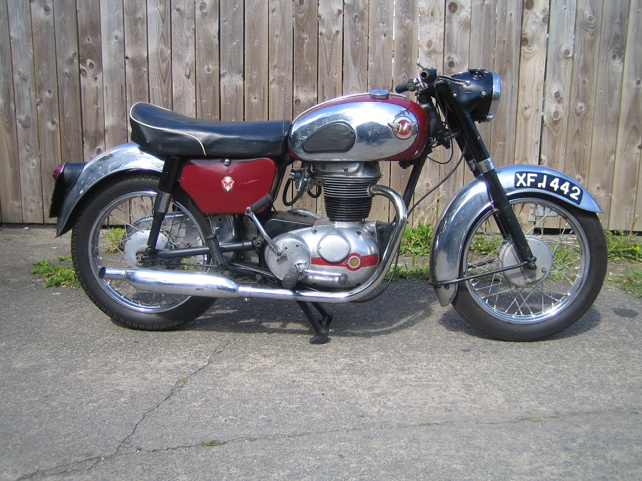 1961 Matchless G2S: Came to NSMB for a Re-Commission 