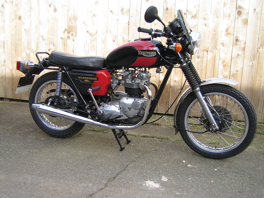 1982 Triumph TR65 Thunderbird: in to NSMB for a Full Service